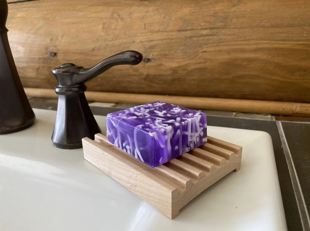 Wood Soap Holder