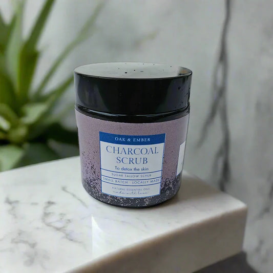 Charcoal Tallow Scrub - Oak & Ember