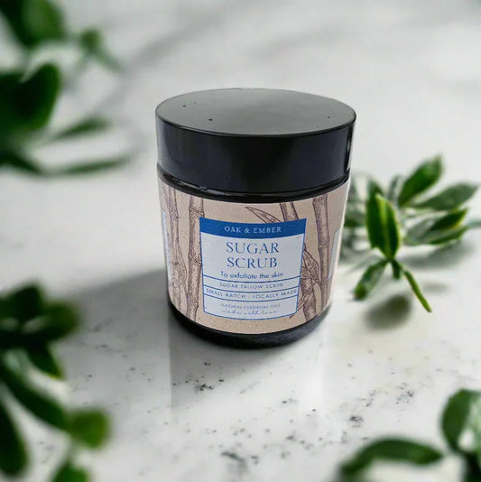 Sugar Tallow Body Scrub - Oak & Ember