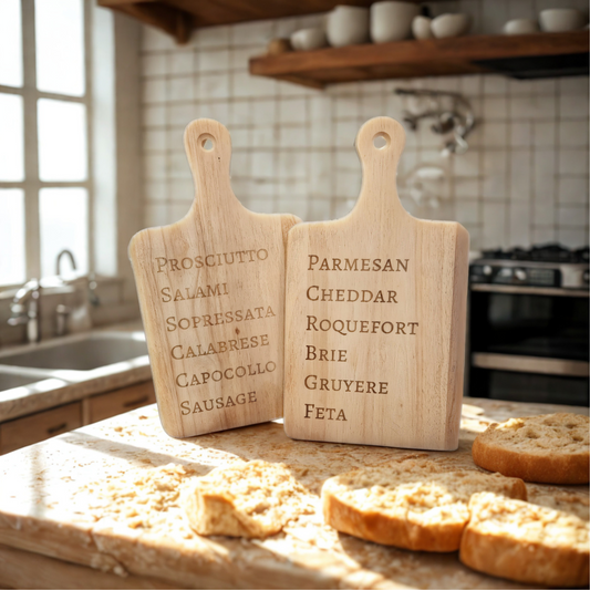 The Meats and Cheeses (2) Boards
