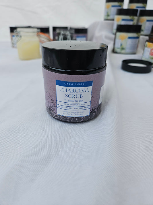 Charcoal Tallow Scrub